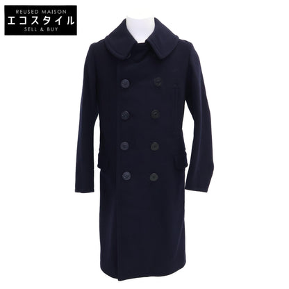 ANATOMICA アナトミカ 530-522-05 LONG PEA COAT USN ウール 13スターアンカーボタン ロングピー コート 38
