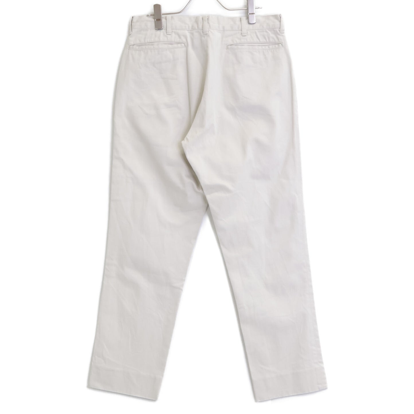 ANATOMICA アナトミカ 530-442-02 ﾍﾞｰｼﾞｭ ｺｯﾄﾝ ﾜｲﾄﾞﾃｰﾊﾟｰﾄﾞﾁﾉﾊﾟﾝﾂ ボトムス 32