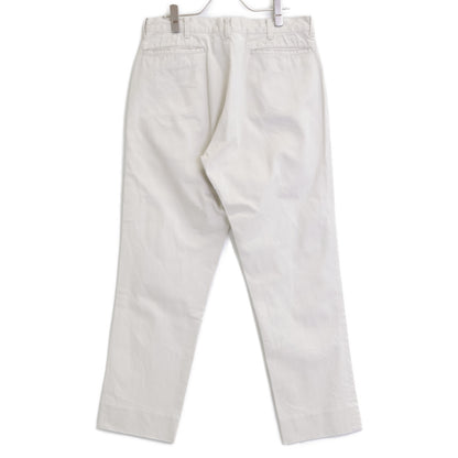 ANATOMICA アナトミカ 530-442-02 ﾍﾞｰｼﾞｭ ｺｯﾄﾝ ﾜｲﾄﾞﾃｰﾊﾟｰﾄﾞﾁﾉﾊﾟﾝﾂ ボトムス 32