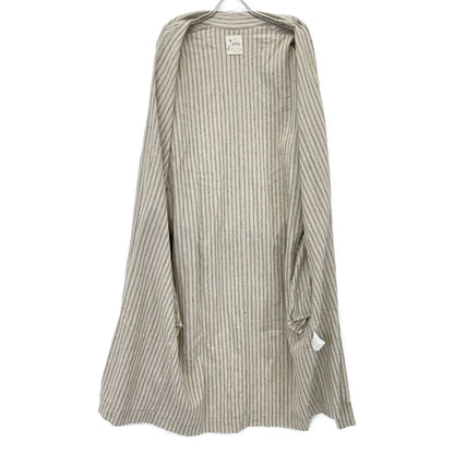 YAMAI ヤマイ ｱｲﾎﾞﾘｰ C/L Stripe Robe トップス I