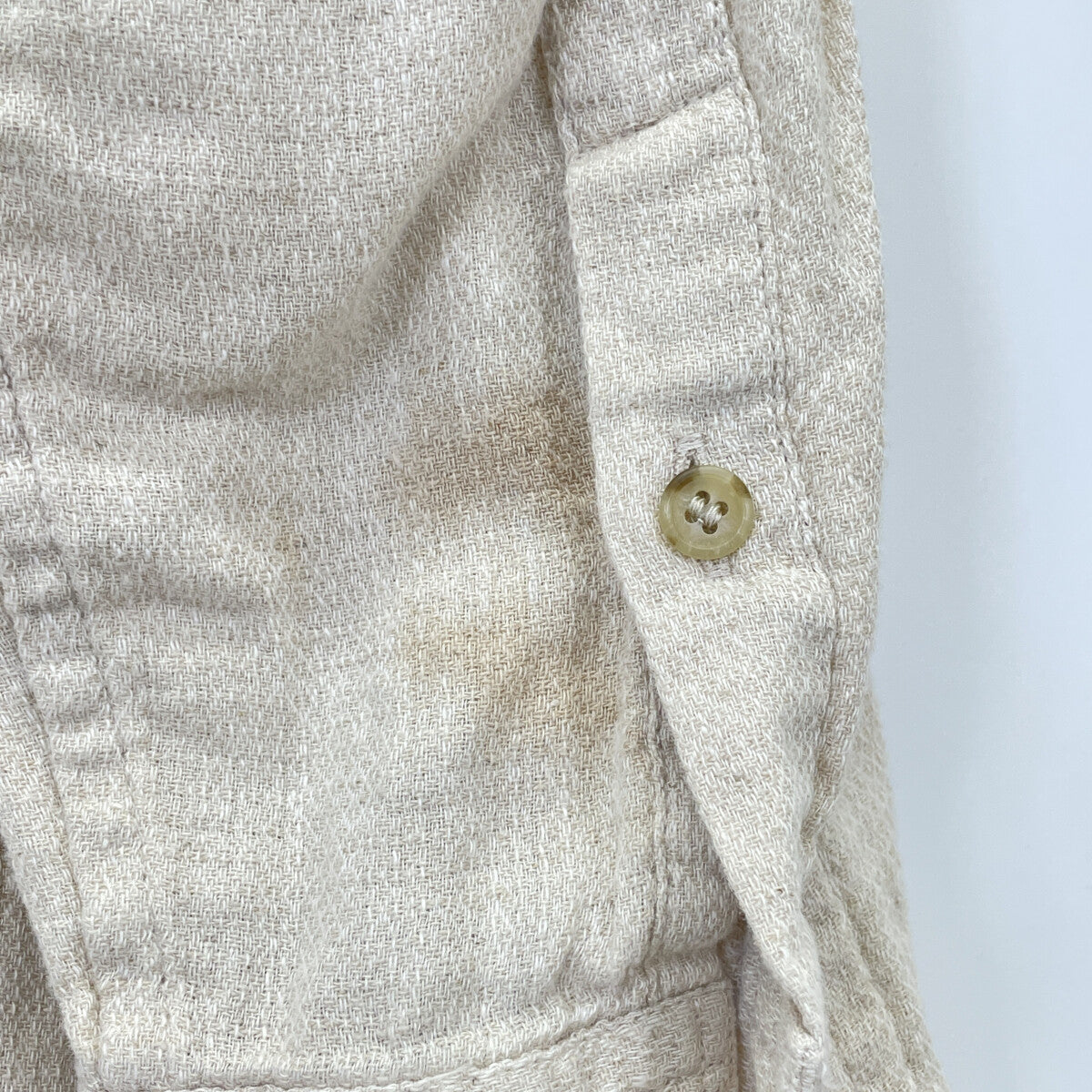 snowpeak スノーピーク ｱｲﾎﾞﾘｰ ﾘﾈﾝｺｯﾄﾝｼｬﾂ トップス S