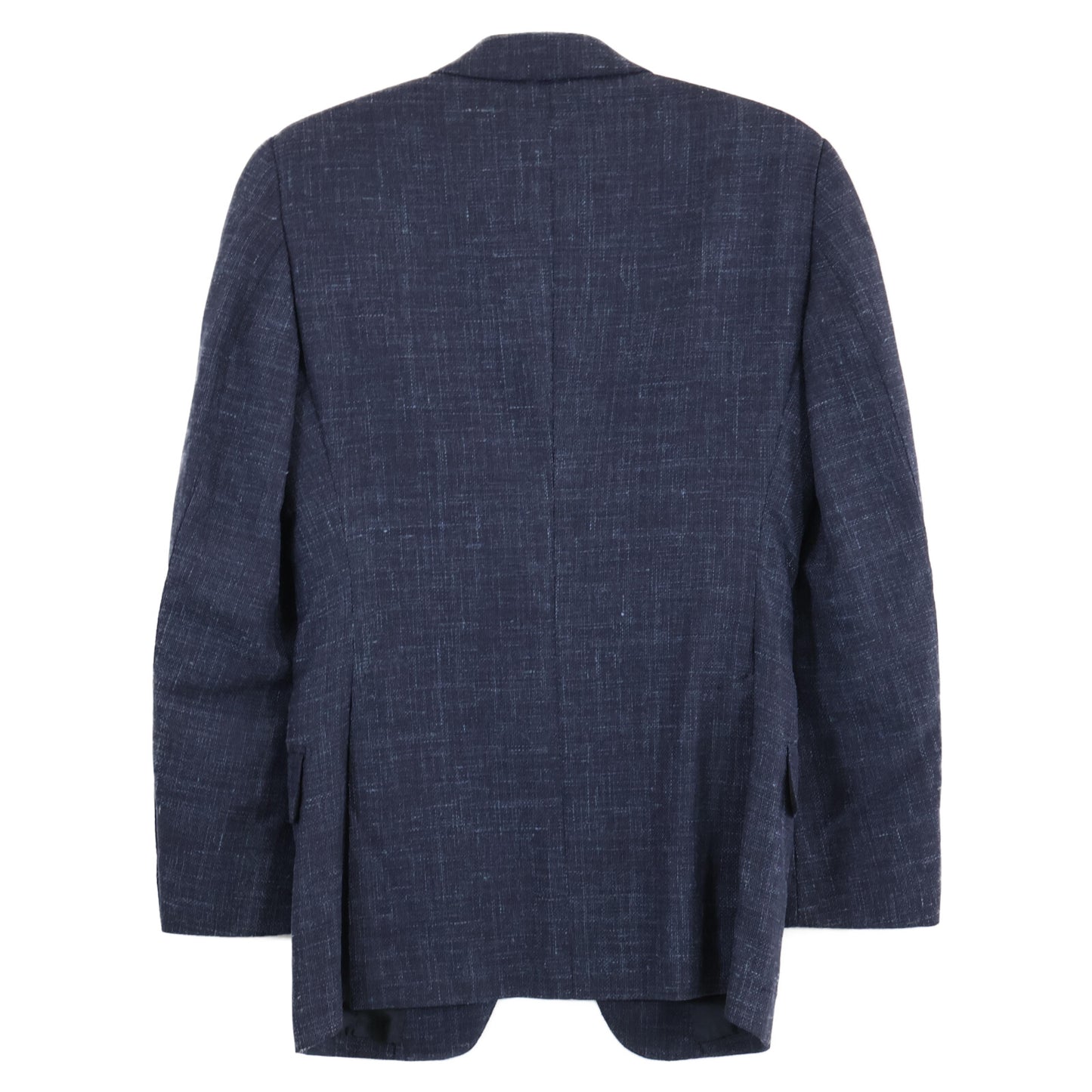 TOM FORD トムフォード 376R34/24YL4C ウールｘシルクｘリネン ピークドラペル サイドベンツ 2Bシングル スーツ セットアップ 44