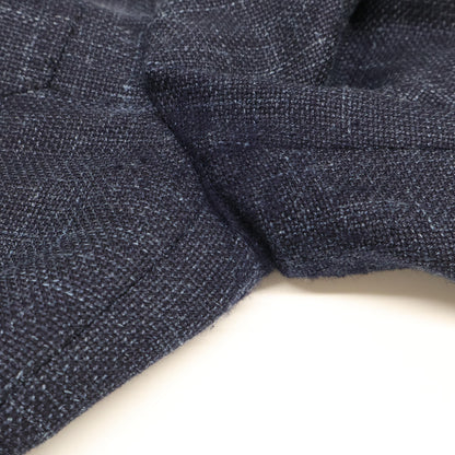 TOM FORD トムフォード 376R34/24YL4C ウールｘシルクｘリネン ピークドラペル サイドベンツ 2Bシングル スーツ セットアップ 44