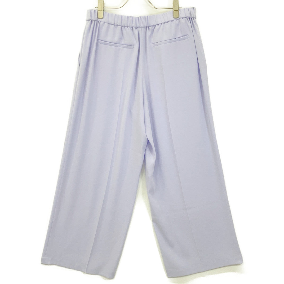 Theory セオリー 24SS 01-4206409 ﾊﾟｰﾌﾟﾙ ﾊﾟｳﾀﾞｰｸﾚｰﾌﾟ ﾘﾗｯｸｽｽﾄﾚｰﾄﾊﾟﾝﾂ ボトムス 8