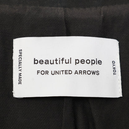 beautifulpeople ビューティフルピープル 1260402401 ブラック レザー ライダースジャケット ジャケット 140