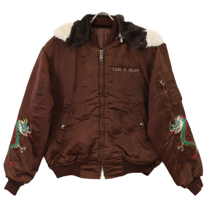 VINTAGE ヴィンテージ 70'S ﾌﾞﾗｳﾝ KOREA ｽｰﾍﾞﾆｱｼﾞｬｹｯﾄ ジャケット 表記無し