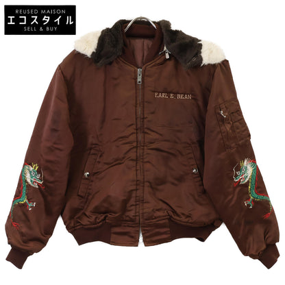 VINTAGE ヴィンテージ 70'S ﾌﾞﾗｳﾝ KOREA ｽｰﾍﾞﾆｱｼﾞｬｹｯﾄ ジャケット 表記無し