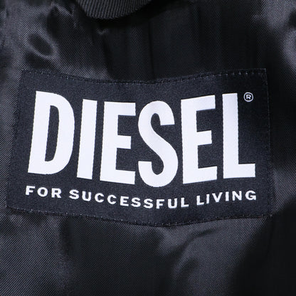 DIESEL ディーゼル 【美品】W-OUTKAST カシミヤ混 ベルト付 ダブルチェスター コート XS