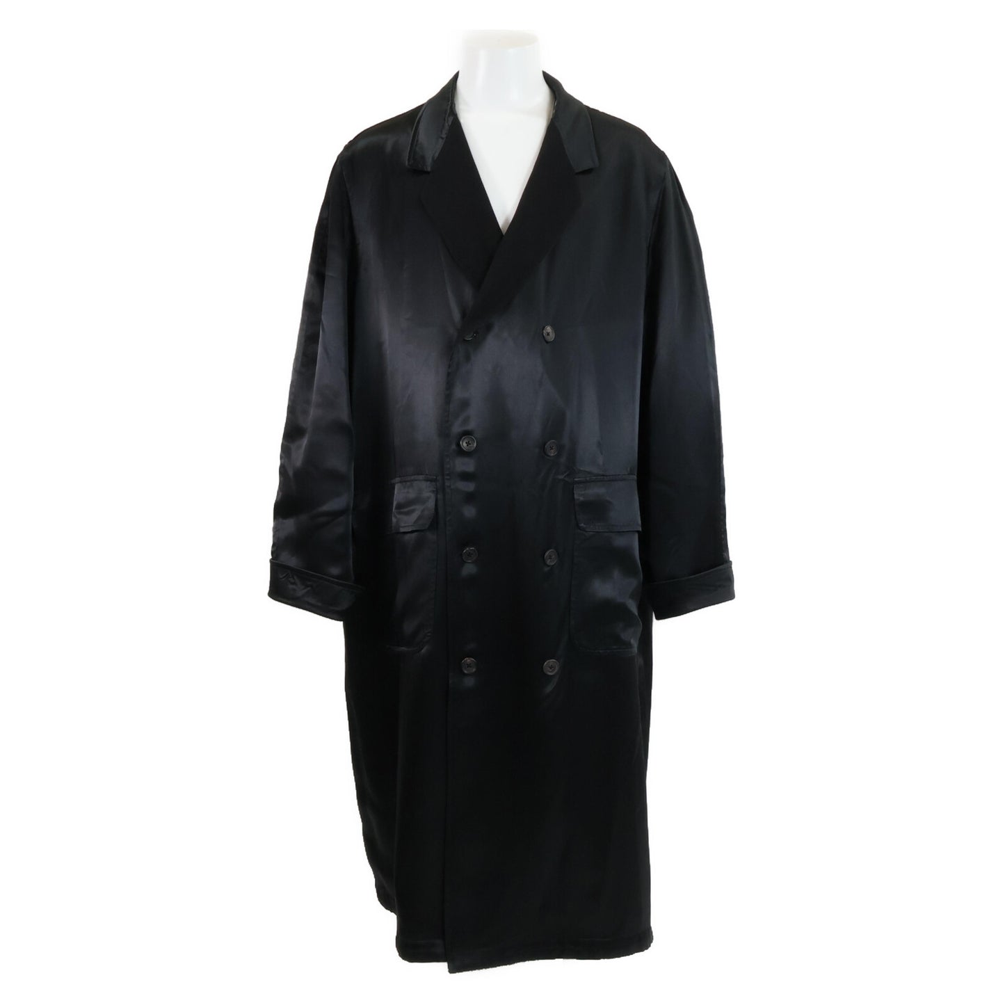 Yohji Yamamoto POUR HOMME ヨウジヤマモトプールオム 94AW HV-017-809 マリオネット期 Puppet Period ウール ダブルブレスト リバーシブル コート M