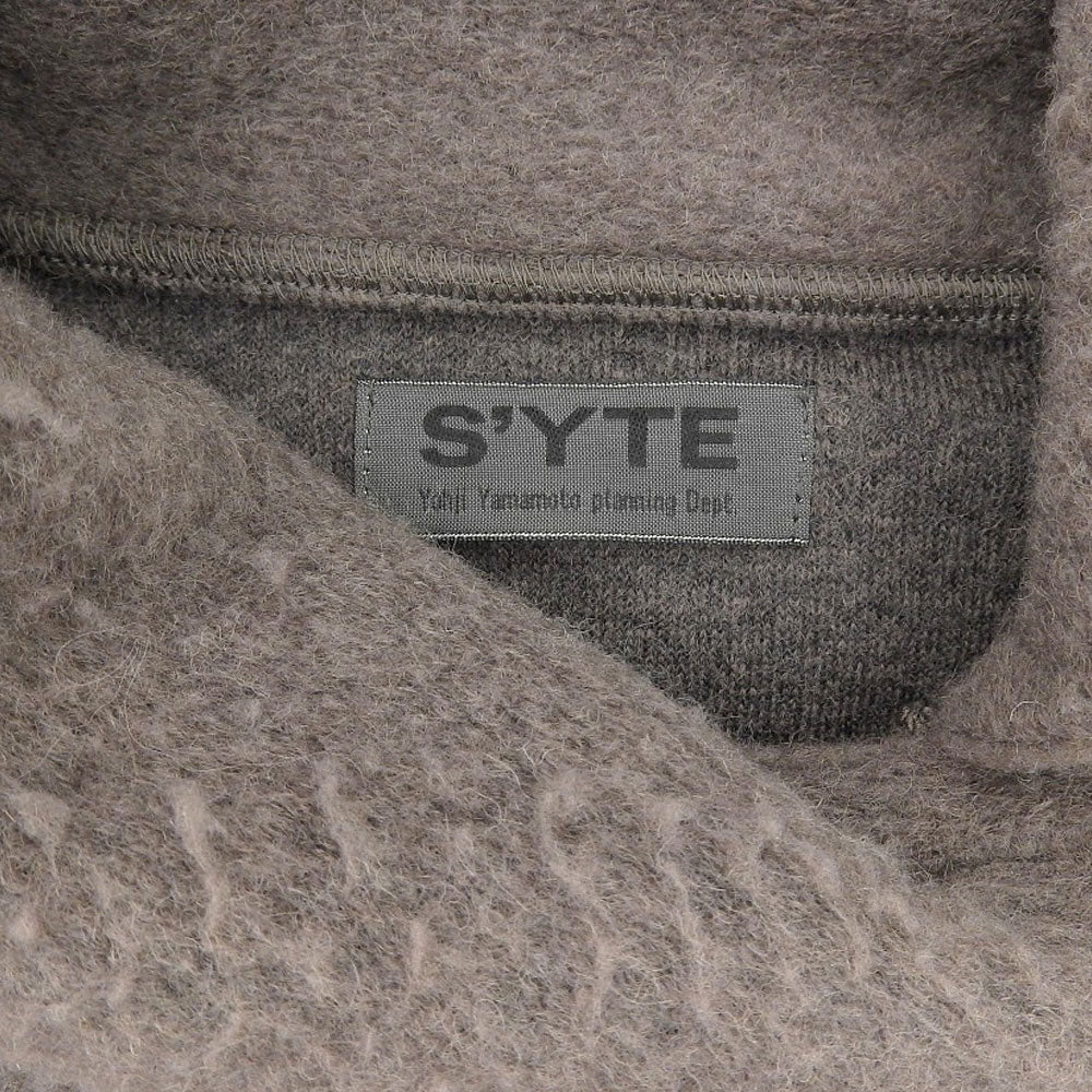 S'YTE サイト S'YTE サイト PE/W SLIVER JERSEY TURTLENECK LONG PULLOVER トップス メンズ グレー 3 UU-T11-917 トップス 3