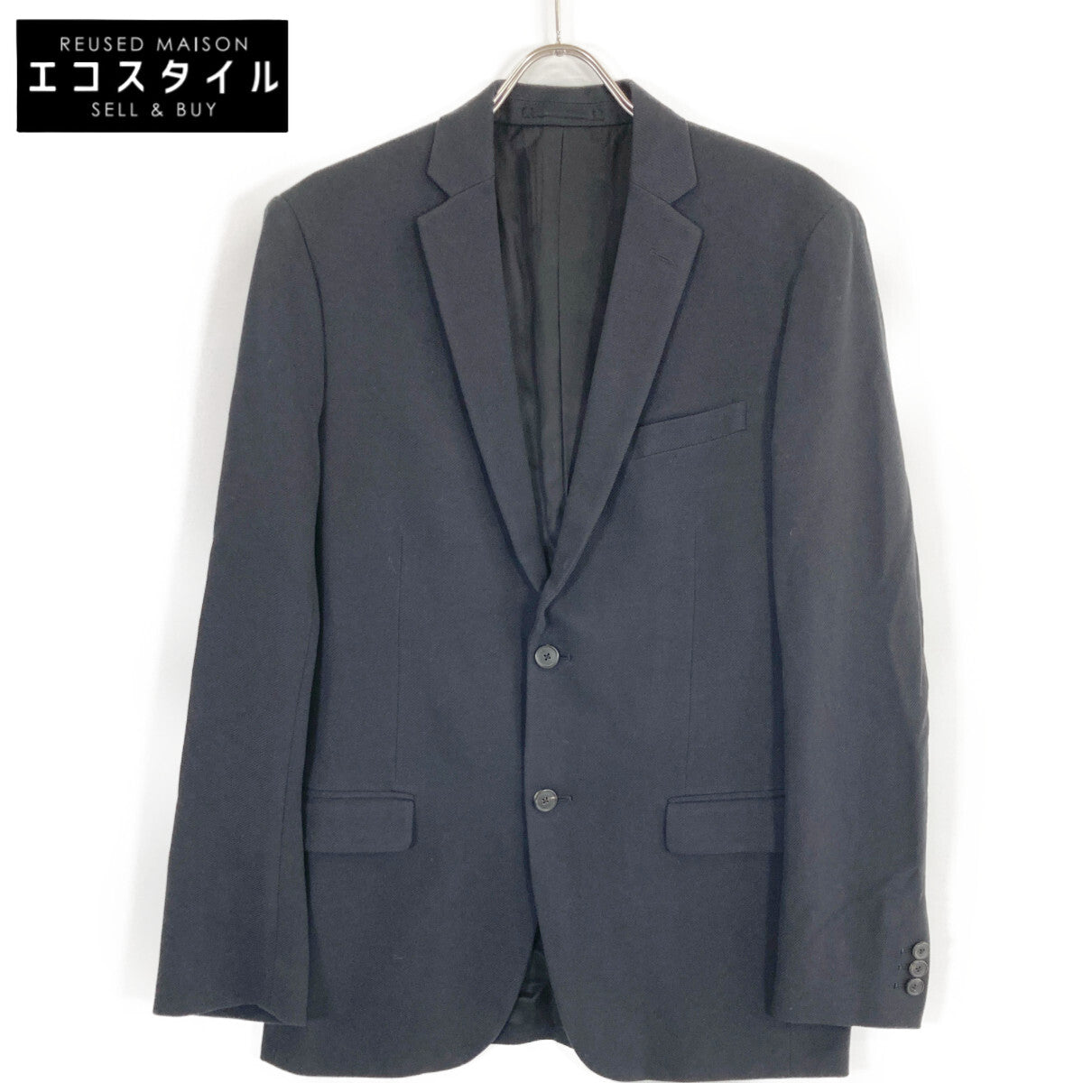 Theory セオリー 【美品】02-8104000 コットンｘナイロン 2Bテーラード ジャケット 40