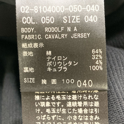 Theory セオリー 【美品】02-8104000 コットンｘナイロン 2Bテーラード ジャケット 40