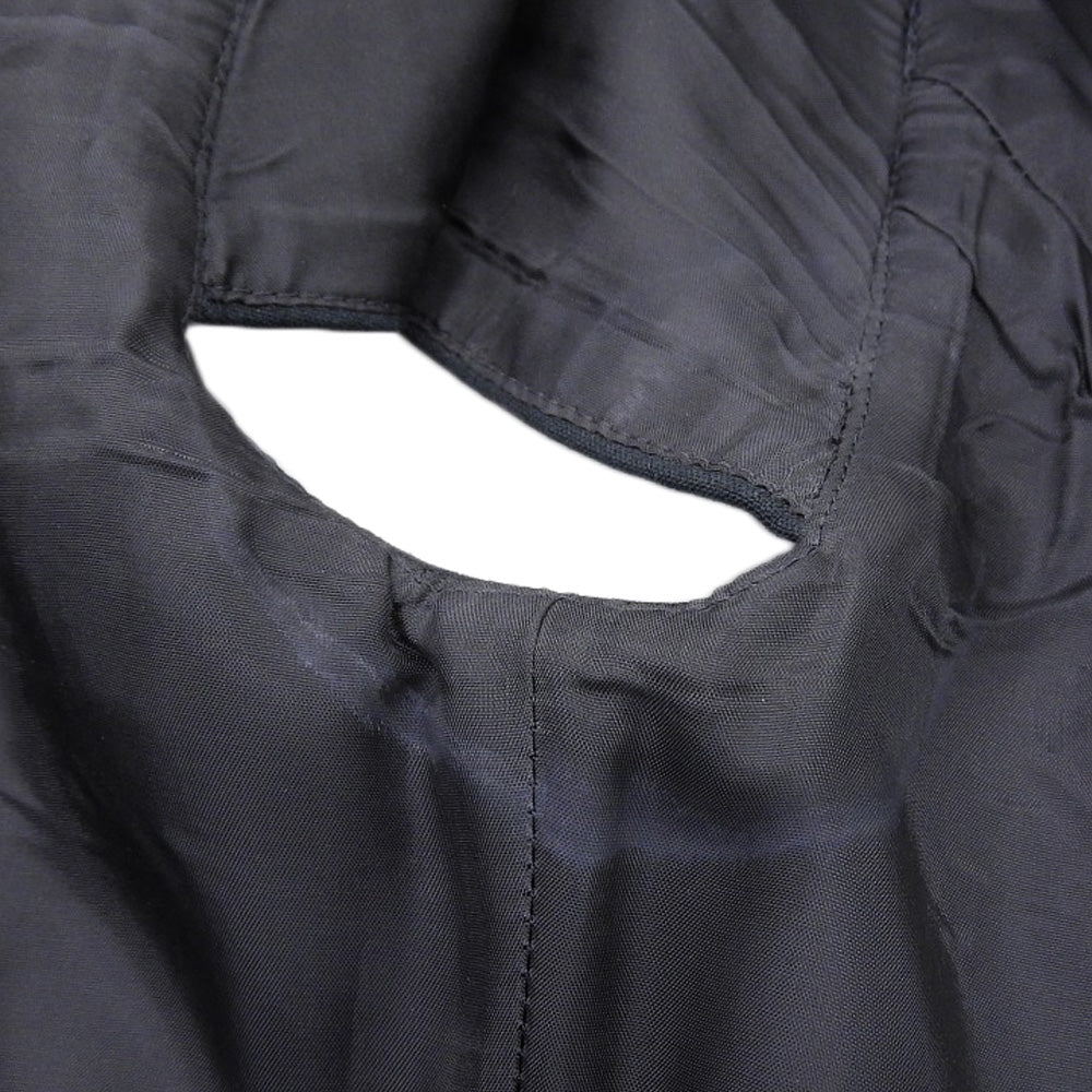 YOKOCHAN ヨーコチャン YOKO CHAN ヨーコチャン ポリエステル×レーヨン ショートスリーブ ミディアムワンピース レディース ダークネイビー 36 YCD-121-747 ワンピース 36