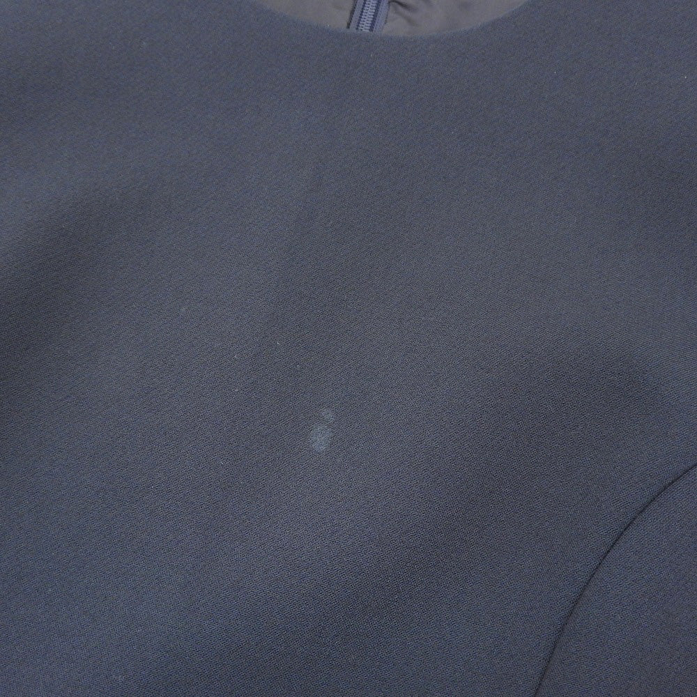 YOKOCHAN ヨーコチャン YOKO CHAN ヨーコチャン ポリエステル×レーヨン ショートスリーブ ミディアムワンピース レディース ダークネイビー 36 YCD-121-747 ワンピース 36