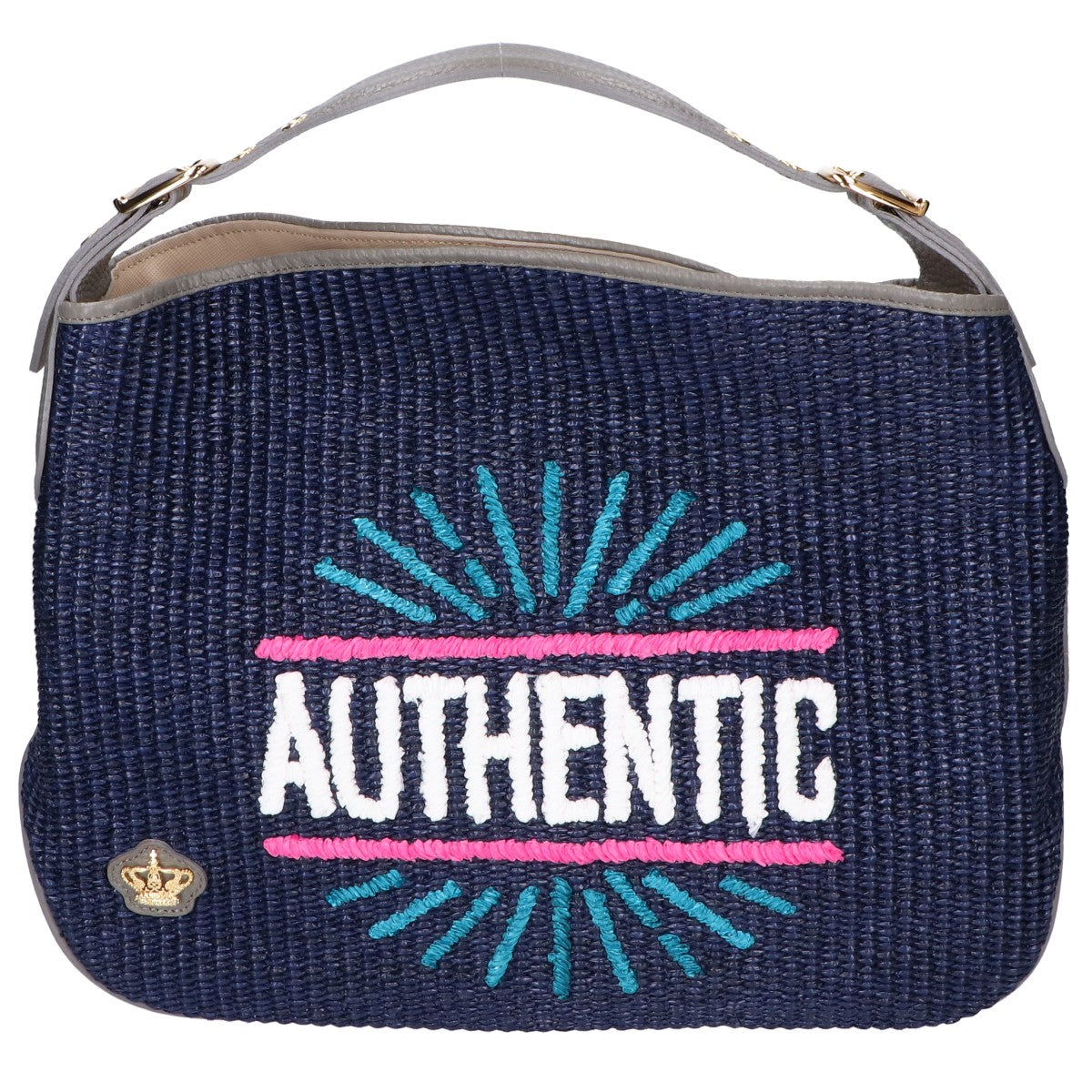 A.D.M.J. Accessoires De Mademoiselle ADMJ 【新品同様】19SS01009 コード刺繍付 ワン ショルダーバッグ