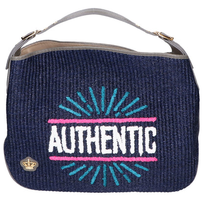 A.D.M.J. Accessoires De Mademoiselle ADMJ 【新品同様】19SS01009 コード刺繍付 ワン ショルダーバッグ