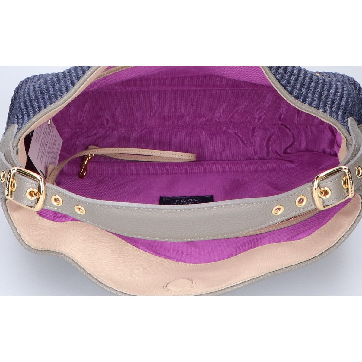 A.D.M.J. Accessoires De Mademoiselle ADMJ 【新品同様】19SS01009 コード刺繍付 ワン ショルダーバッグ