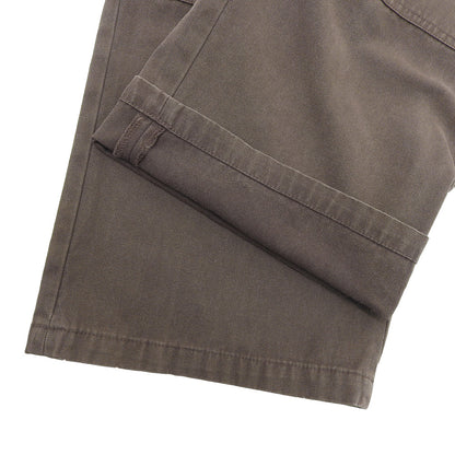 XLARGE エクストララージ 新品同様 コットン オーバーダイ ダブルニーパンツ ボトムス メンズ ブラウン 32 101243031009 ボトムス 32