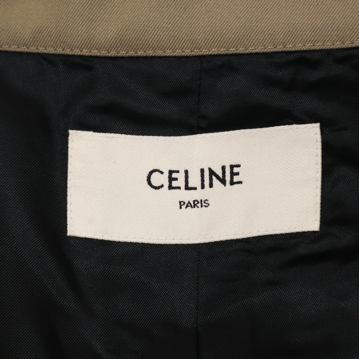 CELINE セリーヌ 【美品/国内正規】2M015984C クラシック ウール /コットン トレンチ コート 42