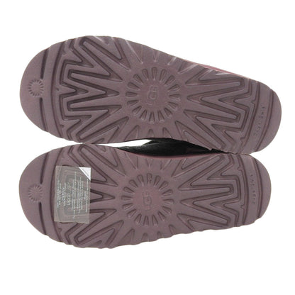 UGG アグ 新品同様 UGG アグ クラシック ミニ ミラーボール ムートンブーツ シューズ レディース ワイルドグレープ 22cm 1151291 シューズ 22