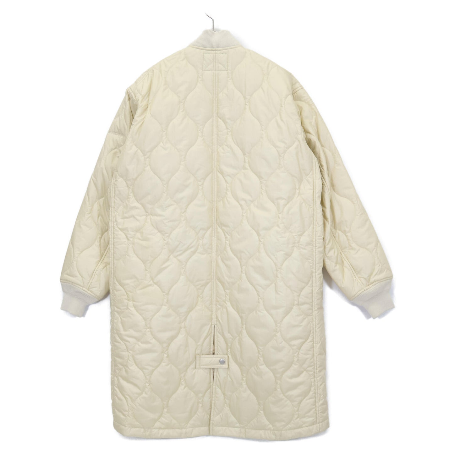 WOOLRICH ウールリッチ WJOU0103 ｱｲﾎﾞﾘｰ ｷﾙﾃｨﾝｸﾞﾘﾌﾞｶﾗｰﾊﾟﾃｯﾄﾞｺｰﾄ コート S
