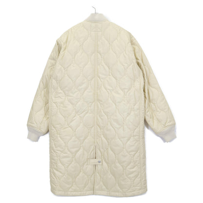 WOOLRICH ウールリッチ WJOU0103 ｱｲﾎﾞﾘｰ ｷﾙﾃｨﾝｸﾞﾘﾌﾞｶﾗｰﾊﾟﾃｯﾄﾞｺｰﾄ コート S