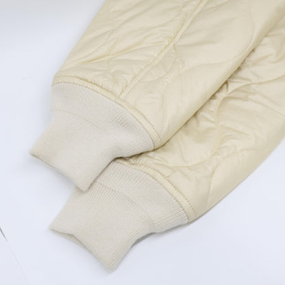 WOOLRICH ウールリッチ WJOU0103 ｱｲﾎﾞﾘｰ ｷﾙﾃｨﾝｸﾞﾘﾌﾞｶﾗｰﾊﾟﾃｯﾄﾞｺｰﾄ コート S