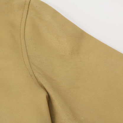 YORK ヨーク YK25SS0903B キャメル LEATHER ZIP BLOUSON ジャケット 2