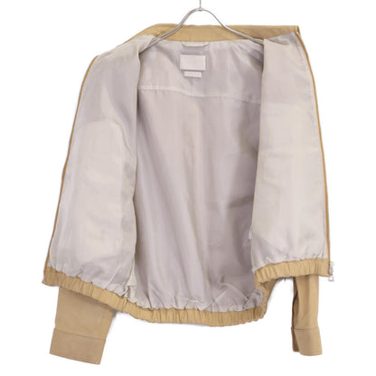 YORK ヨーク YK25SS0903B キャメル LEATHER ZIP BLOUSON ジャケット 2