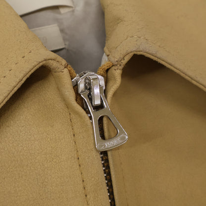 YORK ヨーク YK25SS0903B キャメル LEATHER ZIP BLOUSON ジャケット 2