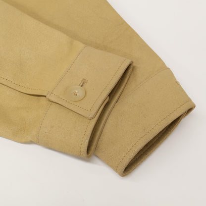 YORK ヨーク YK25SS0903B キャメル LEATHER ZIP BLOUSON ジャケット 2