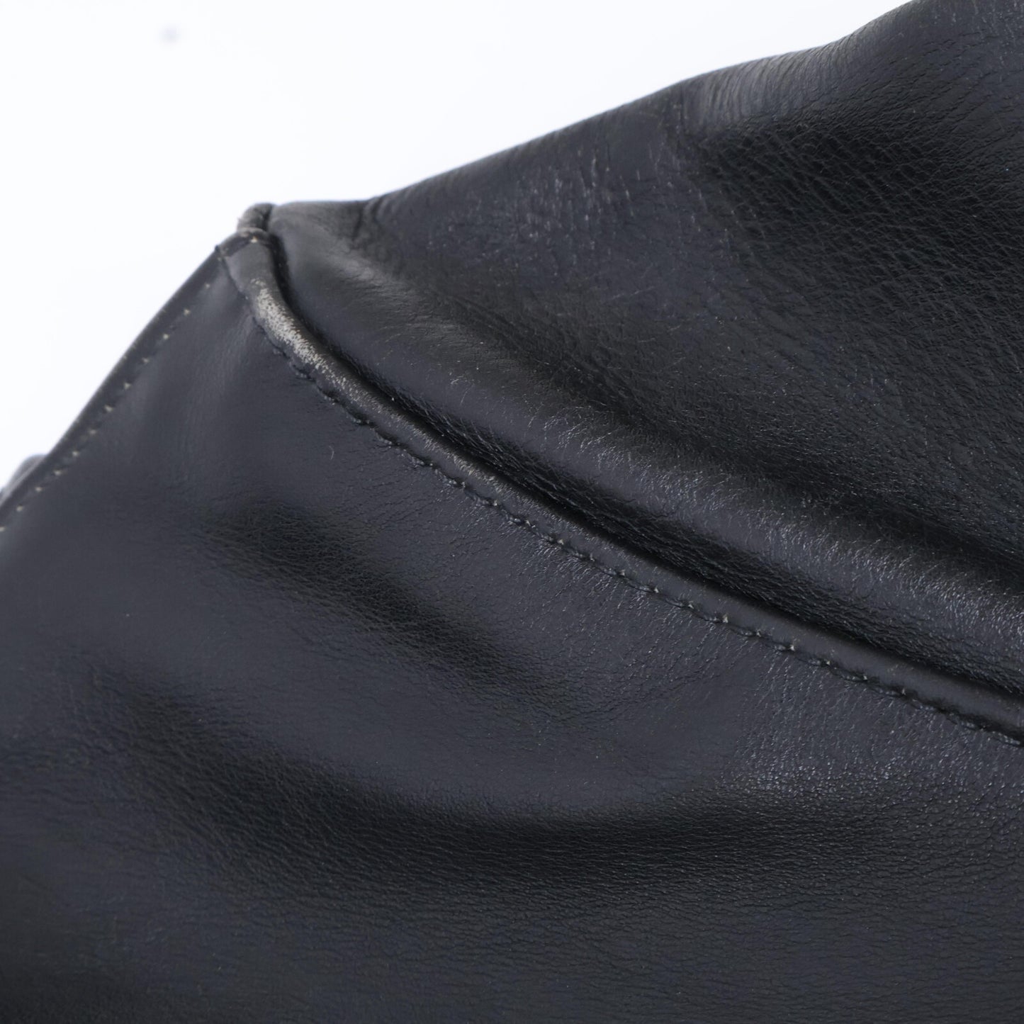 VANSON バンソン ブラック レザー 9D シングルライダースジャケット ジャケット 36