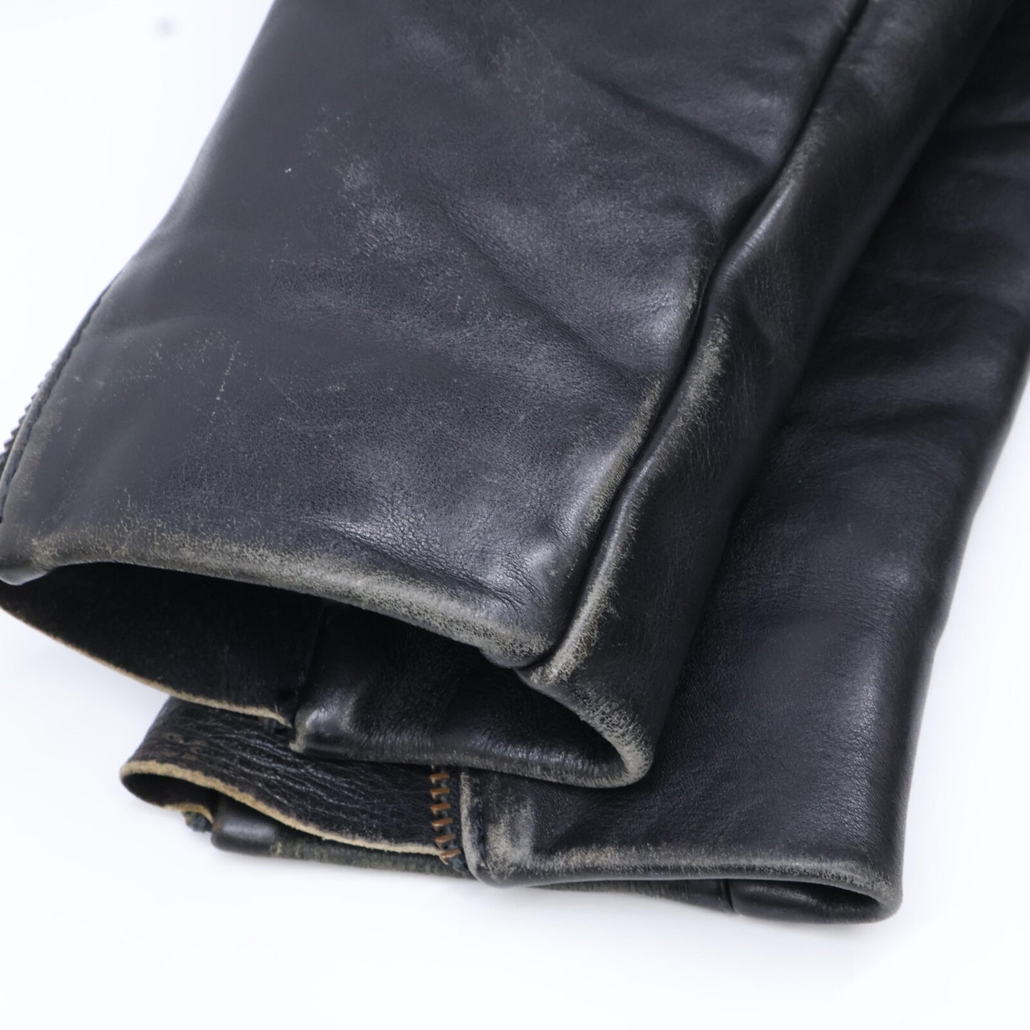 VANSON バンソン ブラック レザー 9D シングルライダースジャケット ジャケット 36