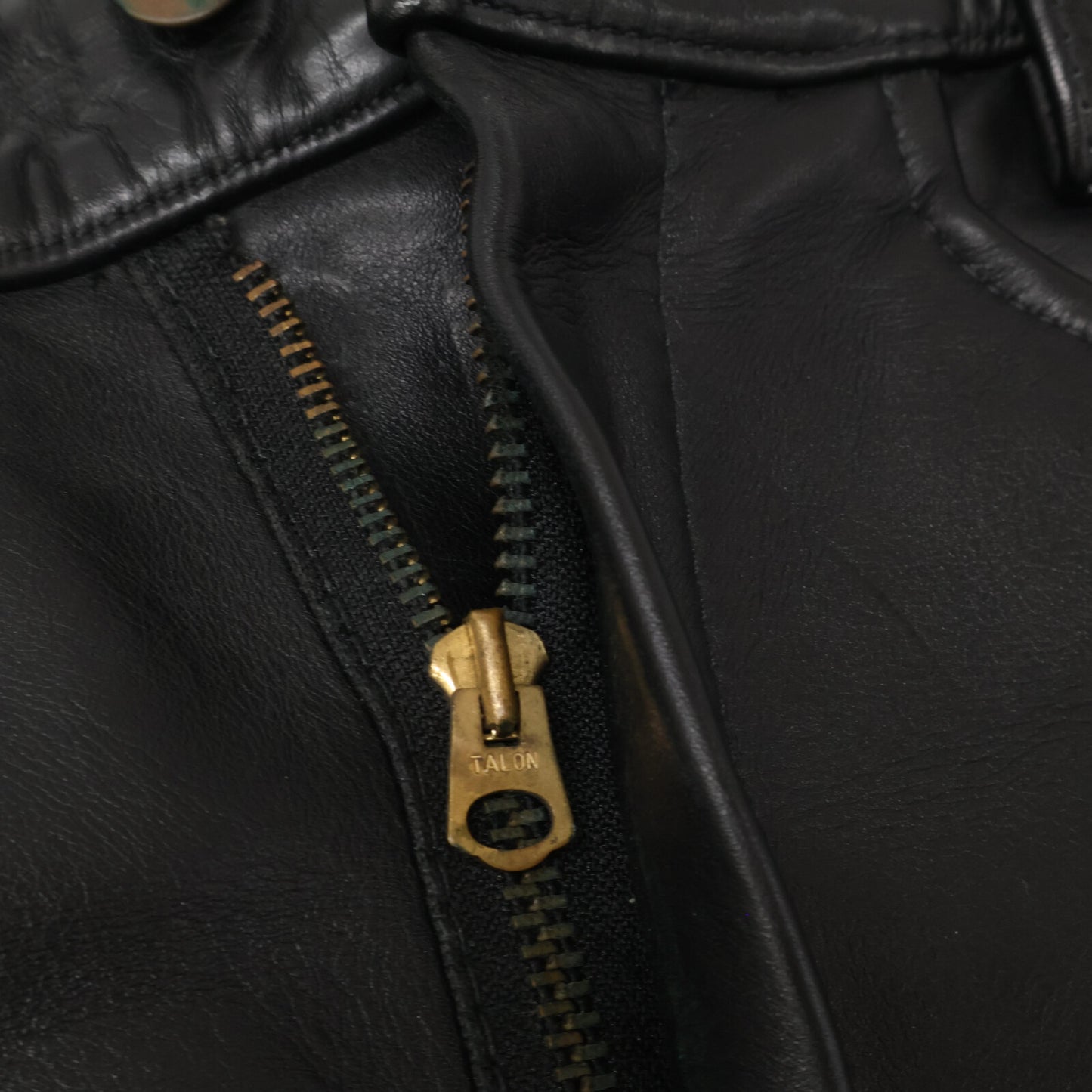 VANSON バンソン ﾌﾞﾗｯｸ ﾚｻﾞｰ USA製 ﾊﾞｲｶｰﾊﾟﾝﾂ ボトムス 28