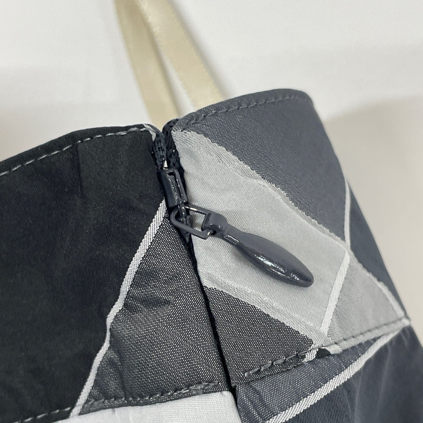 BLUE LABEL CRESTBRIDGE ブルーレーベルクレストブリッジ グレー クレストブリッジチェックドビータフタタックスカート スカート 36