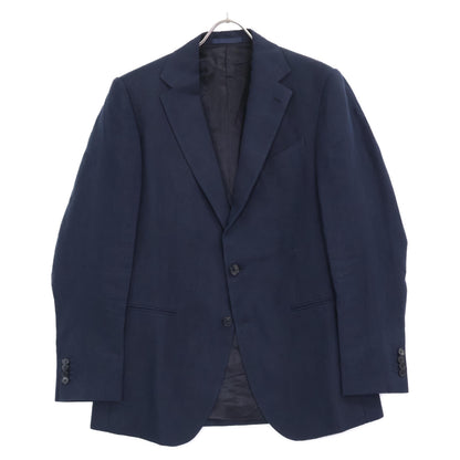 CARUSO カルーゾ LN1JM201F ﾈｲﾋﾞｰ ﾘﾈﾝｿﾘｯﾄﾞ2Bｼﾞｬｹｯﾄ ジャケット 48