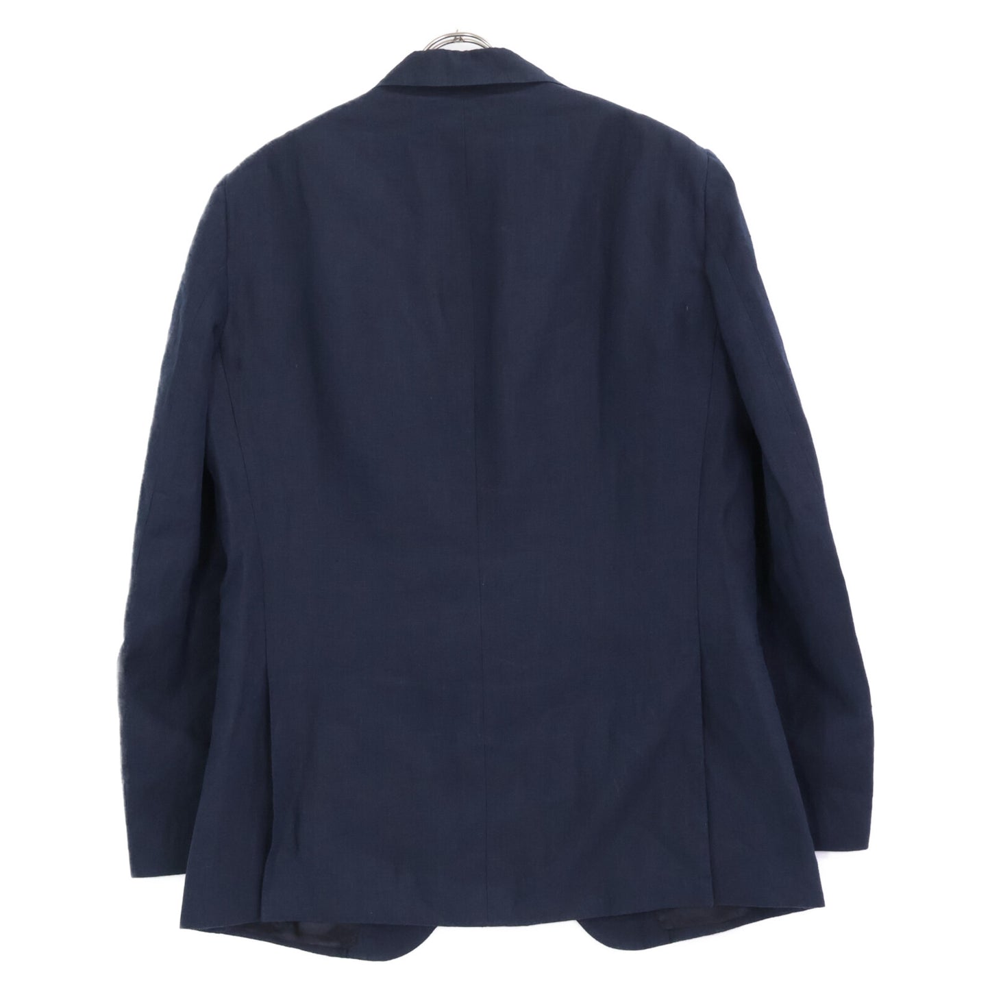 CARUSO カルーゾ LN1JM201F ﾈｲﾋﾞｰ ﾘﾈﾝｿﾘｯﾄﾞ2Bｼﾞｬｹｯﾄ ジャケット 48