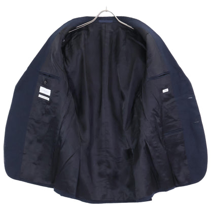 CARUSO カルーゾ LN1JM201F ﾈｲﾋﾞｰ ﾘﾈﾝｿﾘｯﾄﾞ2Bｼﾞｬｹｯﾄ ジャケット 48