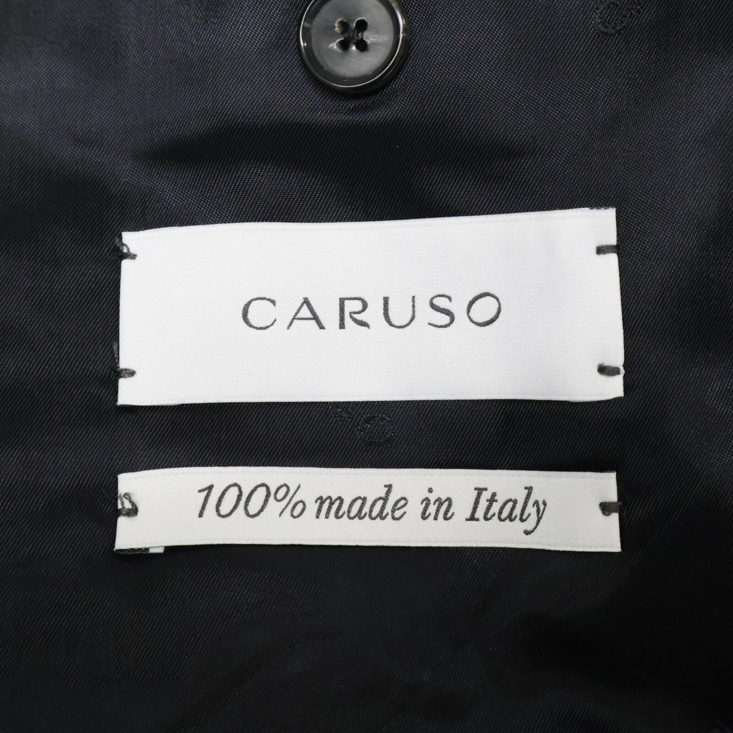 CARUSO カルーゾ LN1JM201F ﾈｲﾋﾞｰ ﾘﾈﾝｿﾘｯﾄﾞ2Bｼﾞｬｹｯﾄ ジャケット 48