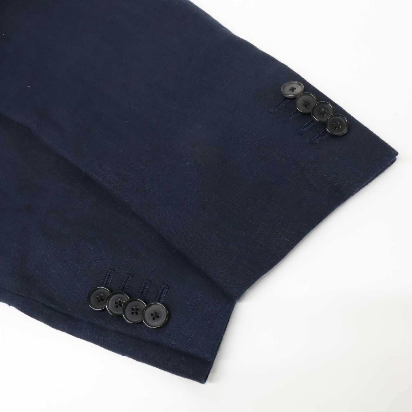 CARUSO カルーゾ LN1JM201F ﾈｲﾋﾞｰ ﾘﾈﾝｿﾘｯﾄﾞ2Bｼﾞｬｹｯﾄ ジャケット 48