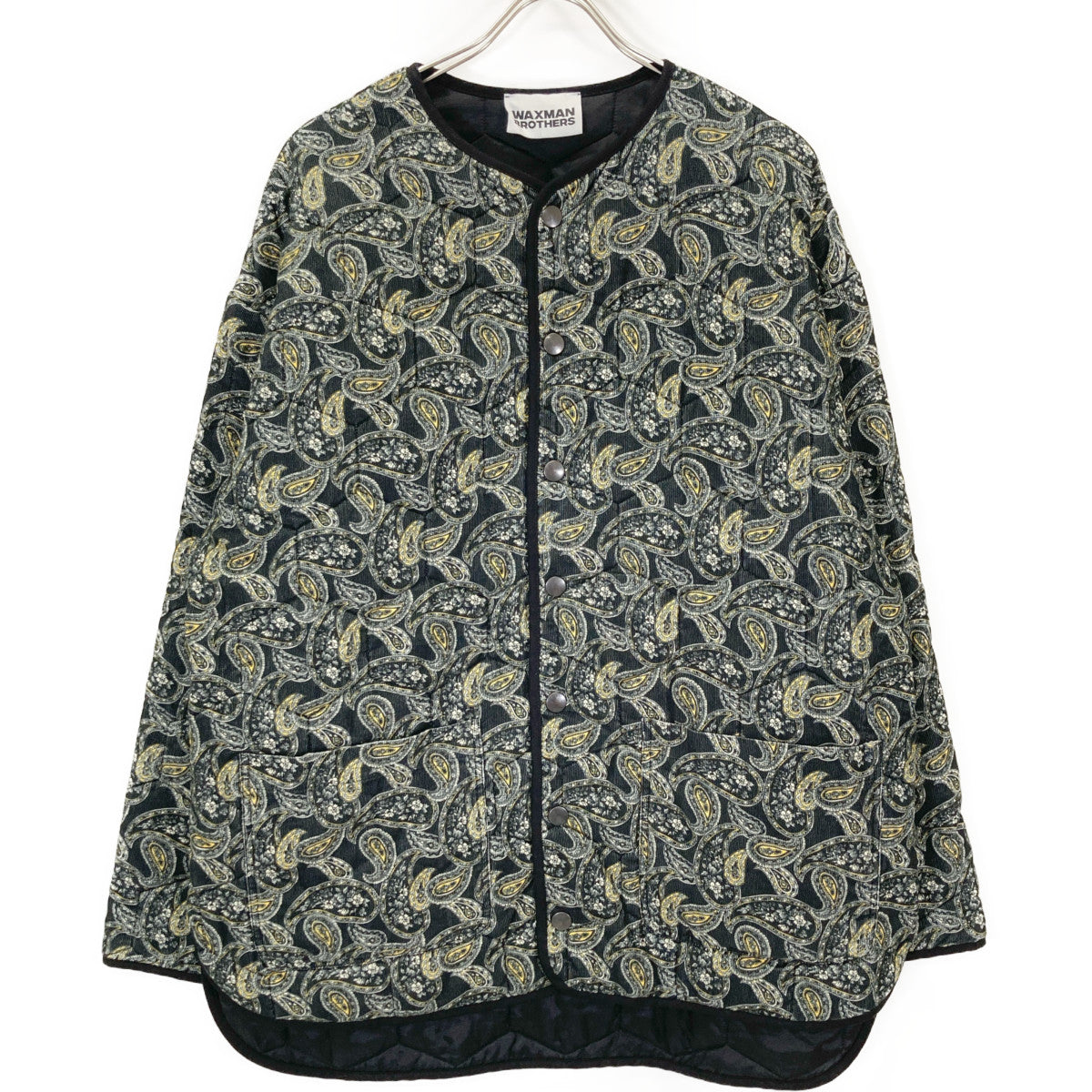 waxman brothers ワックスマンブラザーズ EAZ1022210D0001 マルチカラー Quilted Jacket ペイズリー柄キルティングジャケット ジャケット M