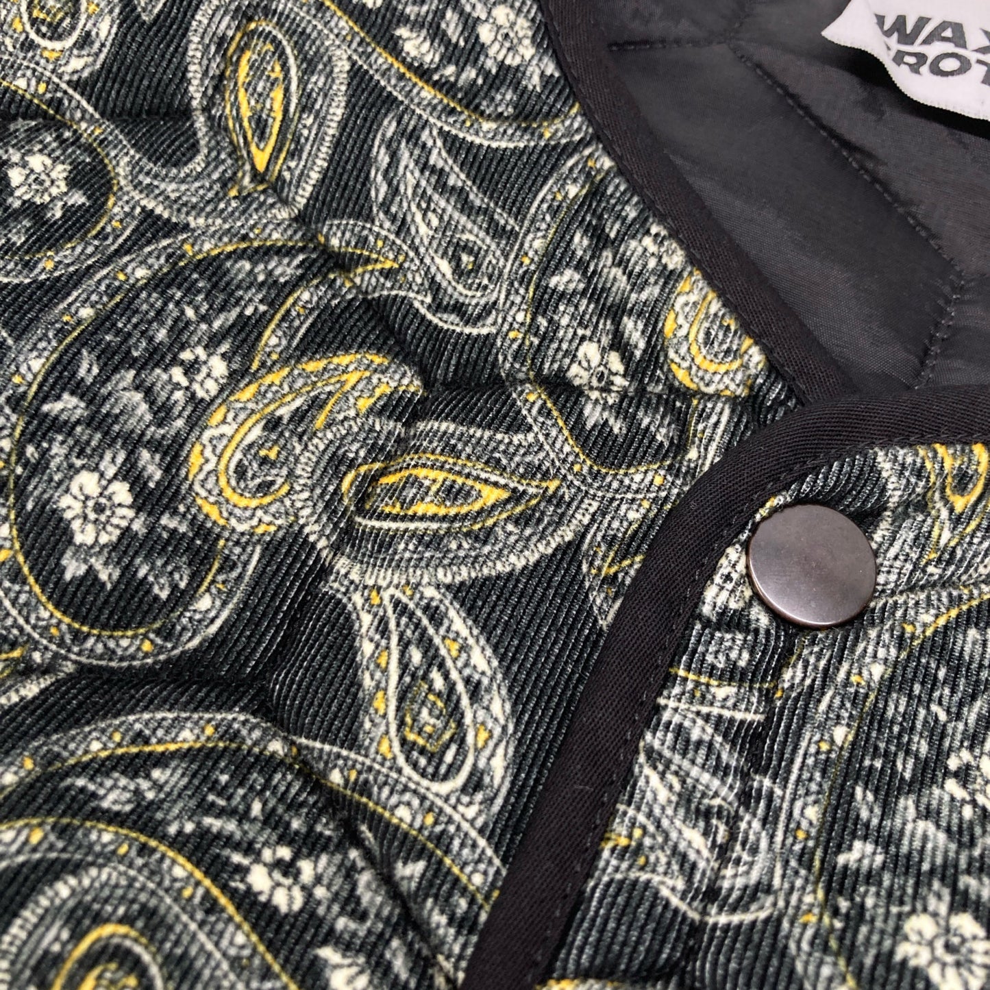 waxman brothers ワックスマンブラザーズ EAZ1022210D0001 マルチカラー Quilted Jacket ペイズリー柄キルティングジャケット ジャケット M