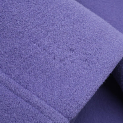 stunning lure スタニングルアー 114290142200 パープル ウール×カシミヤ シングルチェスターコート コート 1