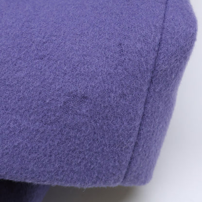 stunning lure スタニングルアー 114290142200 パープル ウール×カシミヤ シングルチェスターコート コート 1