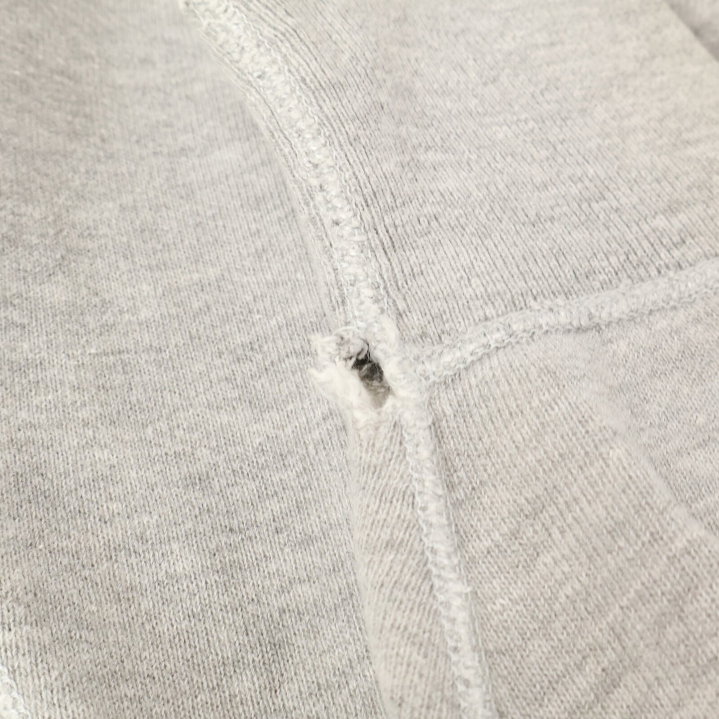 RUSSELL ATHLETIC ラッセルアスレティック 50'S 霜降りグレー 前V クルーネック スウェットシャツ/ トップス L