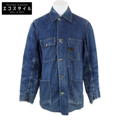 BIG SMITH ビッグスミス 50~60'S 黒タグ デニムカバーオール ジャケット M