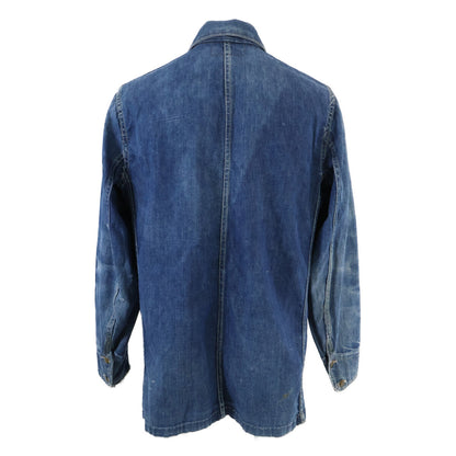 BIG SMITH ビッグスミス 50~60'S 黒タグ デニムカバーオール ジャケット M