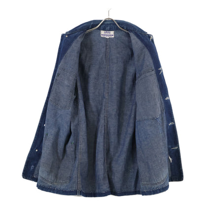 BIG SMITH ビッグスミス 50~60'S 黒タグ デニムカバーオール ジャケット M