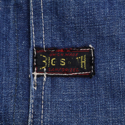 BIG SMITH ビッグスミス 50~60'S 黒タグ デニムカバーオール ジャケット M