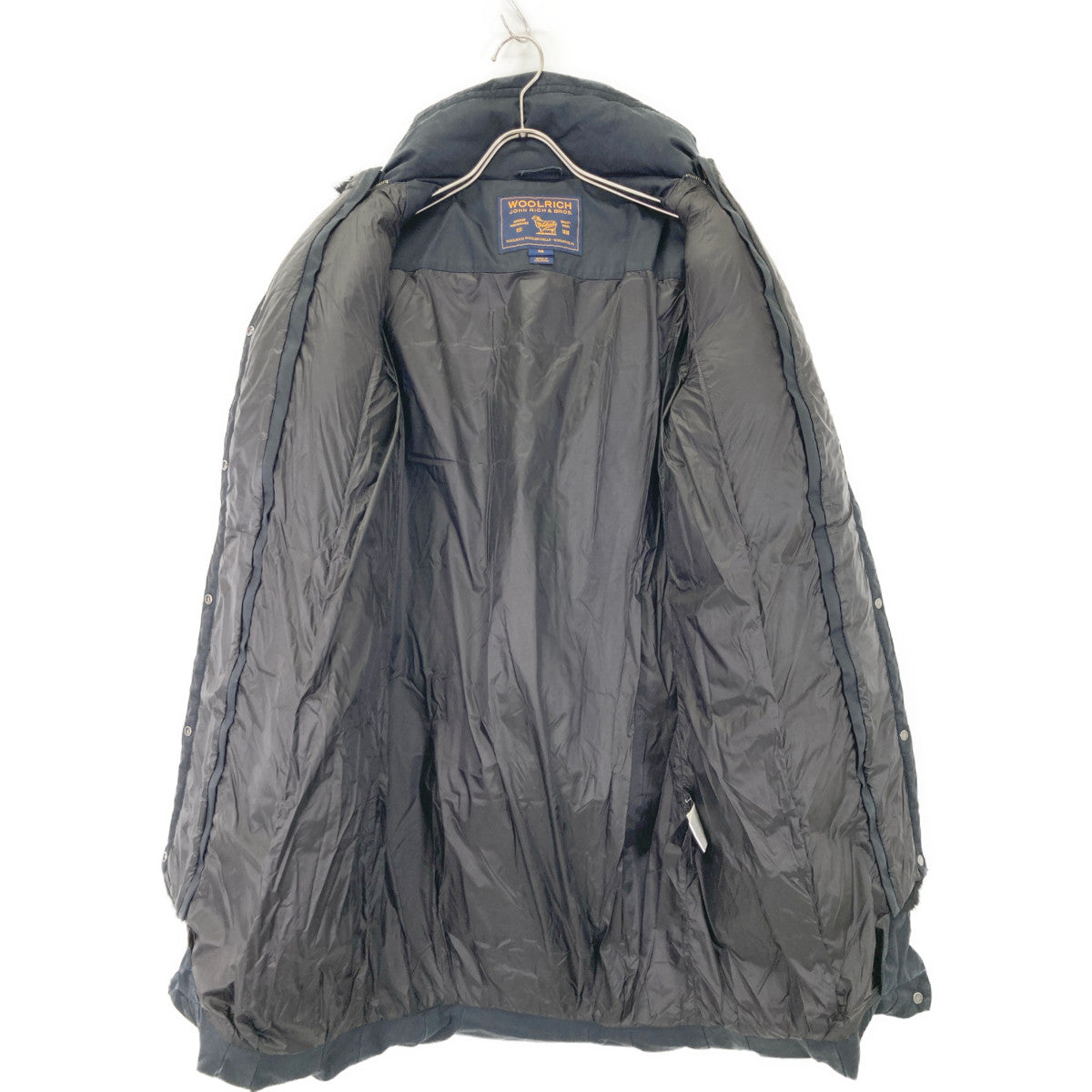 WOOLRICH ウールリッチ 1702154 ﾈｲﾋﾞｰ ﾗﾋﾞｯﾄﾌｧｰ ﾛﾝｸﾞﾀﾞｳﾝｺｰﾄ コート XS